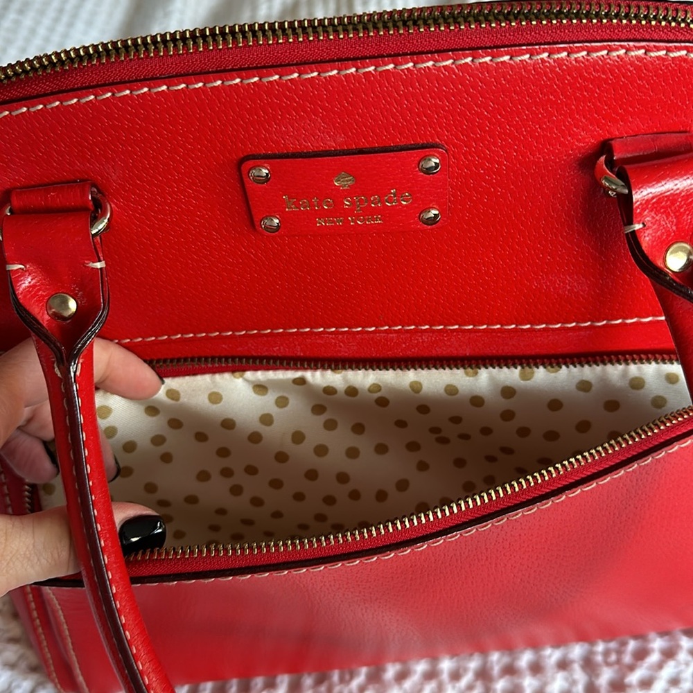 Red Kate Spqde handbag - Picture 6 of 9